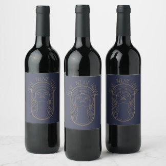 Étiquette Pour Bouteilles De Vin Relax Relate Release : Collection Féminités