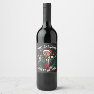 Étiquette Pour Bouteilles De Vin Rendez Noël à nouveau grand Sweat de Noël laid Tru
