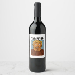 Étiquette Pour Bouteilles De Vin Résistance Tarrifiée Je Me Trouve Avec Des Pingoui