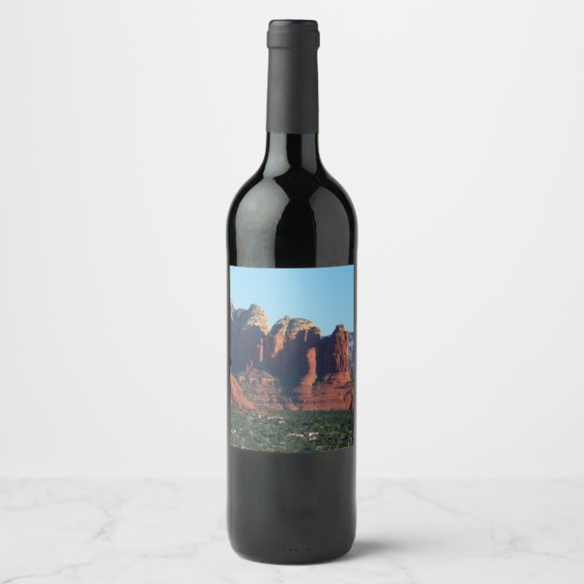 Étiquette Pour Bouteilles De Vin Rocher Coffee Pot I à Sedona Arizona (Devant)