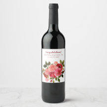 Rose Florale Rouge Rose Diplômé