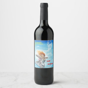 Étiquette Pour Bouteilles De Vin Saint Valentin's Souls belle citation