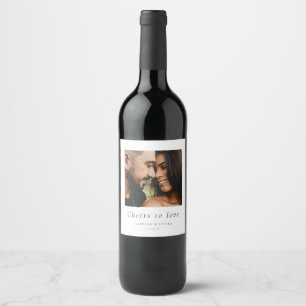 Étiquette Pour Bouteilles De Vin Salutations Pour Aimer Mariage Personnalisé Faveur