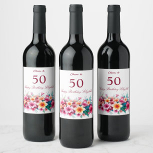 Étiquette Pour Bouteilles De Vin Soins à 50 ajouter votre nom