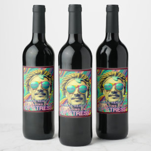 ÉTIQUETTE POUR BOUTEILLES DE VIN SURREAL