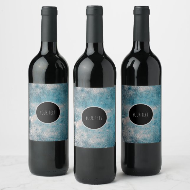 Étiquette Pour Bouteilles De Vin texture Abstraite (Bouteilles)