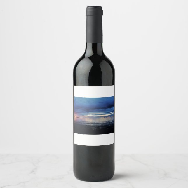 Étiquette Pour Bouteilles De Vin Tranquilité (Devant)