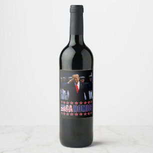 Étiquette Pour Bouteilles De Vin Trump 2024