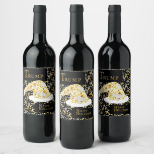 ÉTIQUETTE POUR BOUTEILLES DE VIN TRUMP 2024