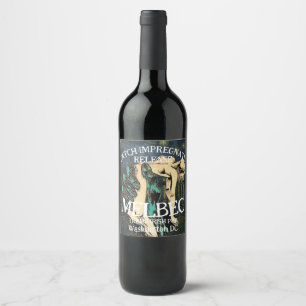 Étiquette Pour Bouteilles De Vin Trump interdit le vote des femmes aux élections lé
