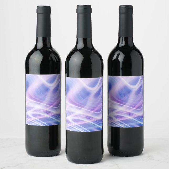 Étiquette Pour Bouteilles De Vin Un brouillard pastel mystique  (Bouteilles)