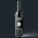 Étiquette Pour Bouteilles De Vin Un voyage au cinéma français rétro Vintage de la L<br><div class="desc">Le Voyage dans la Lune /A Trip to the Moon (France, 1902), la première histoire de science-fiction de l'écran, est un chef-d'oeuvre de 14 minutes créé par le réalisateur français imaginatif et maître magicien Georges Melies (1861-1938) dans sa version de l'histoire de Jules Verne. L'intrigue du film silencieux, une satire...</div>