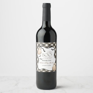 Étiquette Pour Bouteilles De Vin Une petite chouette est presque due Baby Shower Ha