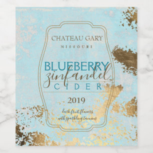 Étiquette Pour Bouteilles De Vin Vin personnalisé étiquette en faux or