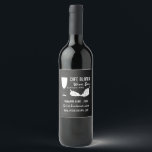 Étiquette Pour Bouteilles De Vin Vins & Raisins, Bar à vin Chalkboard / Vin<br><div class="desc">Vins & Raisins,  Bar À Vins Chalkboard / Vin Vin Bouteille Étiquette Au Magasin Carte de visite.</div>
