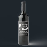 Étiquette Pour Bouteilles De Vin Vins & Raisins, Bar à vin Chalkboard / Vin<br><div class="desc">Vins & Raisins,  Bar À Vins Chalkboard / Vin Vin Bouteille Étiquette Au Magasin Carte de visite.</div>
