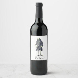 Étiquette Pour Bouteilles De Vin Voltaire