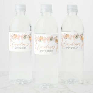 ÉTIQUETTE POUR BOUTEILLES D'EAU