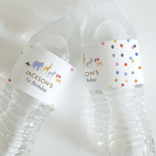 ÉTIQUETTE POUR BOUTEILLES D'EAU 