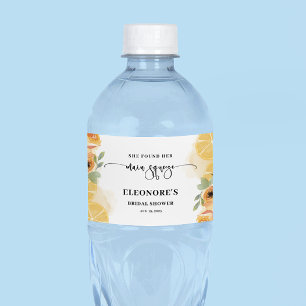 ÉTIQUETTE POUR BOUTEILLES D'EAU 