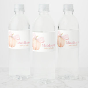 ÉTIQUETTE POUR BOUTEILLES D'EAU