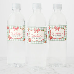 ÉTIQUETTE POUR BOUTEILLES D'EAU 