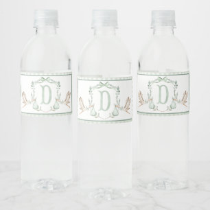 ÉTIQUETTE POUR BOUTEILLES D'EAU 