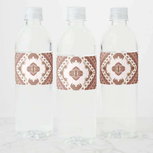 ÉTIQUETTE POUR BOUTEILLES D'EAU 44 (Bouteilles)