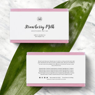 Étiquette Pour Bouteilles D'eau Ajouter un logo de machine à écrire Ingrédients Ét