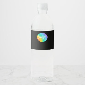 Étiquette Pour Bouteilles D'eau Amusant d'aide émotionnelle