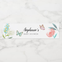 Baby shower de jardin aux papillons doux