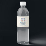 Étiquette Pour Bouteilles D'eau Beaker & Test Tube Science Thème Anniversaire<br><div class="desc">Étiquettes de bouteille d'eau d'événement avec un dessin mignon d'un tube d'essai et bécher. Parfait pour les types scientifiques.</div>