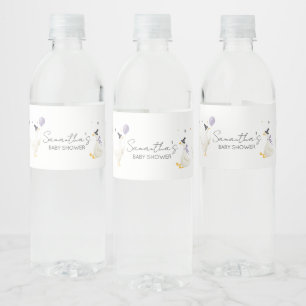 Étiquette Pour Bouteilles D'eau Bébé Dinde Soirée de Bébé