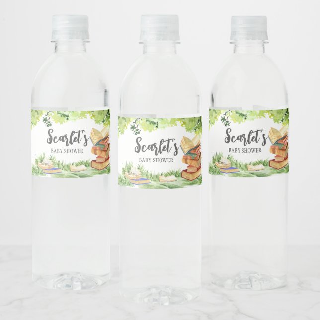 Étiquette Pour Bouteilles D'eau Bébé Douce Nouvelle Ère (Bouteilles)