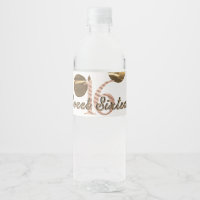 Bronze Pois Rose Gold Anniversaire 16 Ans Douce