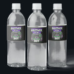 Étiquette Pour Bouteilles D'eau Brother Of The Birthday Boy Gamer Cadeau<br><div class="desc">Brother of the Birthday Boy Matching Video Game Fait un grand cadeau pour le fils d'une mère qui est enceinte. Fait un grand cadeau pour l'anniversaire d'un frère aussi. Le meilleur cadeau insolite pour les amis collègues et membres de la famille à Noël,  grâce à des vacances d'anniversaire d'halloween.</div>