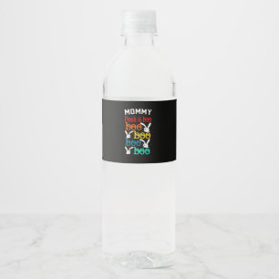 Étiquette Pour Bouteilles D'eau Bunny Peekaboo Jeu Pour Enfants Nouveaux Adultes