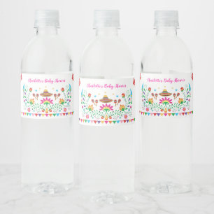 Étiquette Pour Bouteilles D'eau Cadeaux de fête pour bébé Shower Fiesta mexicaine 