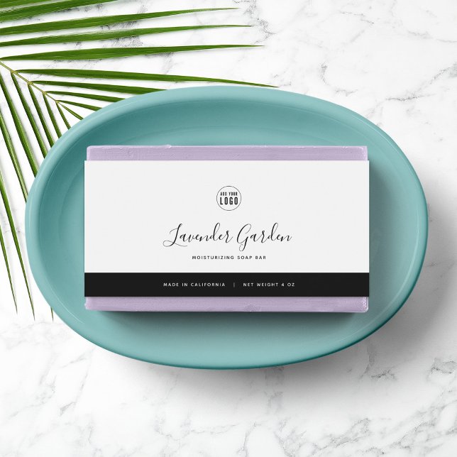 Étiquette Pour Bouteilles D'eau Calligraphie Couleurs modifiables Contraste Étique (Créateur téléchargé)