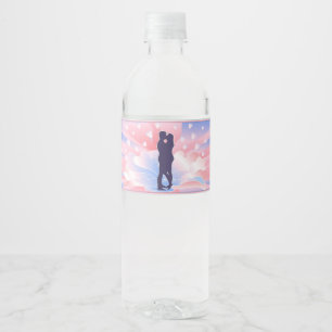 Étiquette Pour Bouteilles D'eau Ce baiser