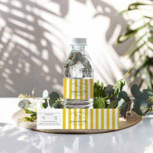 Étiquette Pour Bouteilles D'eau Cocktail Club d'été   Enterrement de vie de jeune 