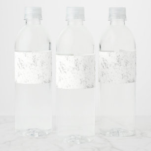 Étiquette Pour Bouteilles D'eau Conception de célébration de mariage romantique de