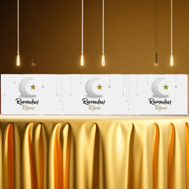 Étiquette Pour Bouteilles D'eau Conception du croissant Ramadan Kareem - Mubarak i (Créateur téléchargé)