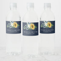 couleur d'eau tournesol bleu marine mariage