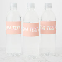 Couleur unie simple délicate Tropical Peach
