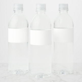 Étiquette Pour Bouteilles D'eau Créez vos propres