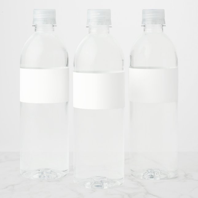Étiquette Pour Bouteilles D'eau Créez vos propres (Bouteilles)