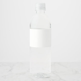 Étiquette Pour Bouteilles D'eau Créez votre propre