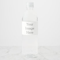Étiquette Pour Bouteilles D'eau Créez votre propre Étiquette de bouteilles d'eau