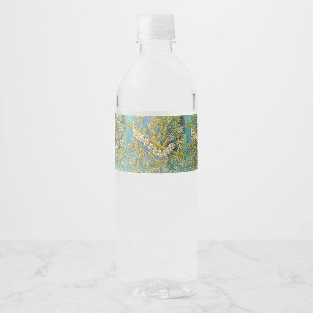 Étiquette Pour Bouteilles D'eau Cucullia Absinthii Wormwood (Devant)